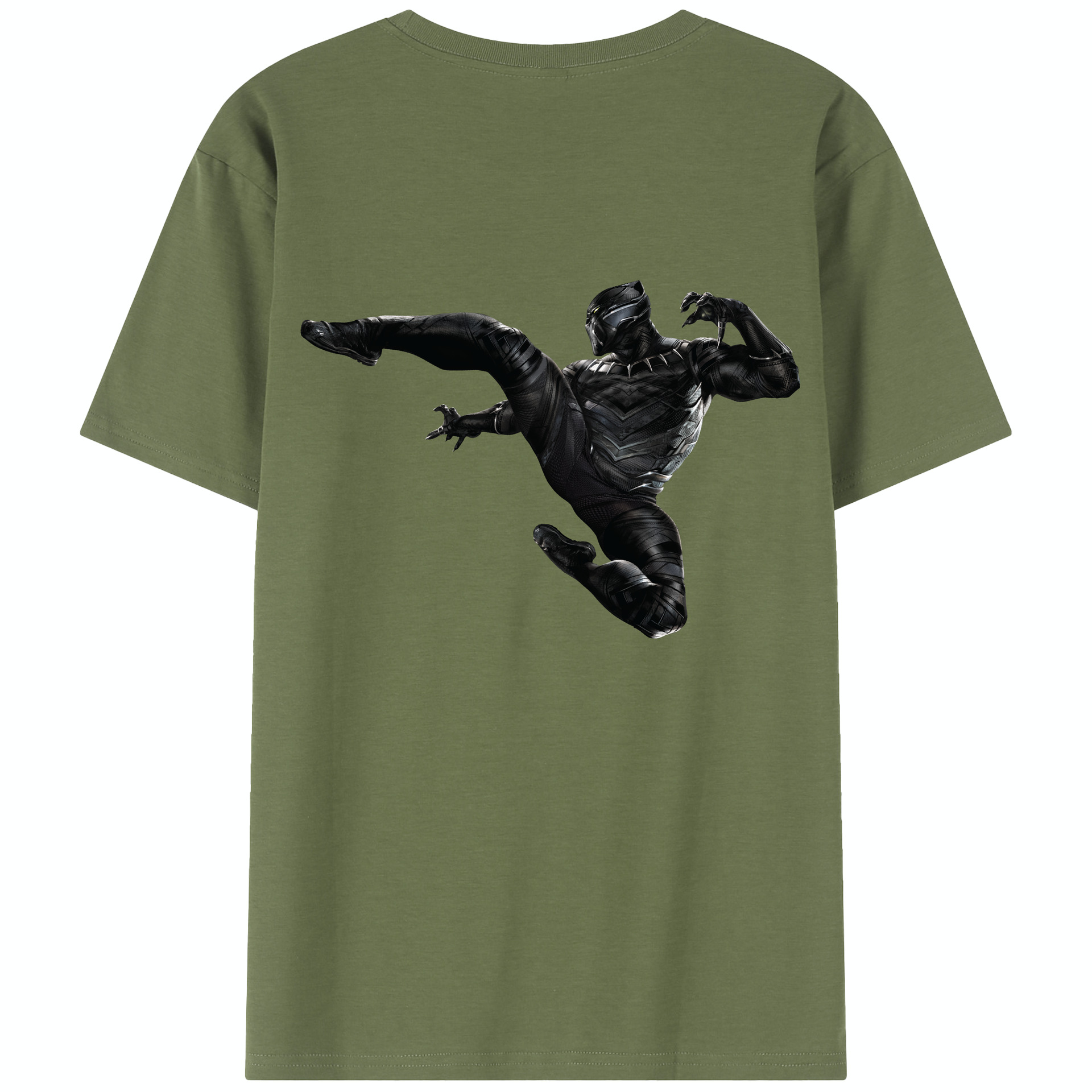 （画像用） アベンジャーズ The Avengers 綿100％半袖Tシャツ（背面プリント）
